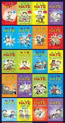 how many big nate books are there and how does the series reflect the importance of perseverance in overcoming challenges?